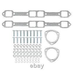 Stainless Exhaust Headers Super Short Small Block For/Chevy Impala Nova Corvette