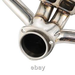 Stainless Exhaust Headers Super Short Small Block For Chevy Impala Nova New