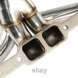 Stainless Exhaust Headers Super Short Small Block For Chevy Impala Nova New