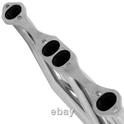 Stainless Fat Fender Well Header For 35-48 Chevy Small Block V8 Exhaust/manifold