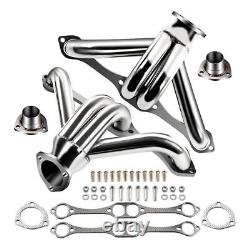 Stainless Hugger Headers For Chevy Small Block SB V8 262 265 283 305 327 350 400