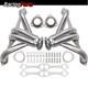 Stainless Hugger Headers For Chevy Small Block SB V8 262 265 283 305 327 350 400