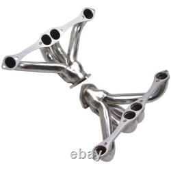 Stainless Hugger Headers For Chevy Small Block SB V8 262 265 283 305 327 350 400