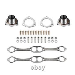 Stainless Hugger Headers For Chevy Small Block SB V8 262 265 283 305 327 350 400