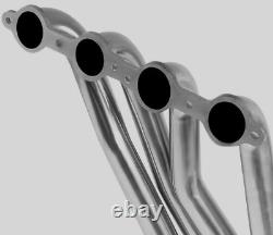Stainless Long Tube Header For Small Block Chevy LS1-6 LSX Swap Exhaust Manifold