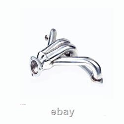Stainless Shorty Hugger Headers For 283-400 Small Block Chevy Street Rod SBC V8