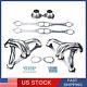 Stainless Shorty Hugger Headers For 350 400 Small Block Chevy Street Rod SBC USA