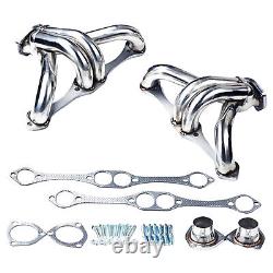 Stainless Shorty Hugger Headers For 350 400 Small Block Chevy Street Rod SBC USA