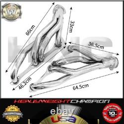 Stainless Small Block Chevy Headers 265 283 305 350 400 Sbc Chevelle Nova Impala