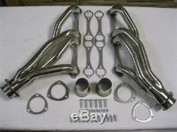 Stainless Small Block Chevy Headers Chevelle Impala Heavy Duty SBC 283 350 400