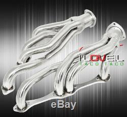 Stainless Steel 4-1 Shorty Exhaust Header Manifold For Chevrolet Small Block SBC