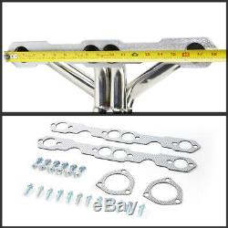 Stainless Steel Exhaust Header Manifold for 55-57 Small Block Chevy Tri-5 Hugger