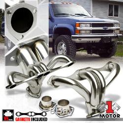 Stainless Steel Exhaust Header Manifold for Chevy/GMC Small Block Hugger SBC V8