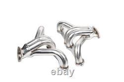 Stainless Steel Exhaust Headers For Small Block Chevy Hugger V8 283 305 327 350