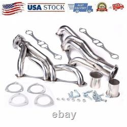 Stainless Steel Exhaust Headers for Chevy Small Block SB V8 262 265 283 305 327