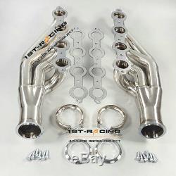 Stainless Steel Exhaust Manifold For LS1/LS2/LS3 LSX With V-Band Clamps &Flanges