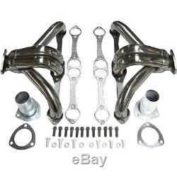 Stainless Steel Header/exhaust For Small Block Chevy/gmc Hugger 327 305 350 400