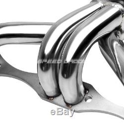 Stainless Steel Header/exhaust Manifold Chevy Small Block Hugger Pickup 5.0/5.7
