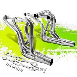 Stainless Steel Long Tube Exhaust Header For Chevy Sbc 305 350 400 Camaro Malibu