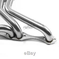 Stainless Steel Long Tube Exhaust Header For Chevy Sbc 305 350 400 Camaro Malibu