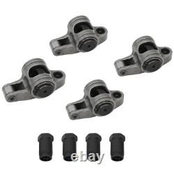 Stainless Steel Roller Rocker Arms For Small Block Chevy Sbc 350 7/16 1.5 Ratio
