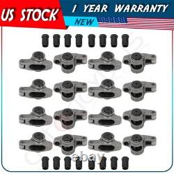 Stainless Steel Roller Rocker Arms for Small Block Chevy SBC 350 7/16 1.5 Ratio
