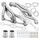 Stainless Steel Shorty Manifold Header For Chevy 265-400 V8 Small Block SBC NEW