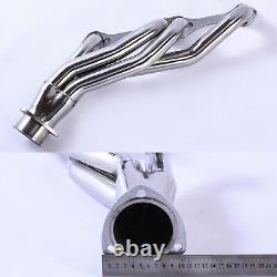 Stainless Steel Shorty Manifold Header For Chevy 265-400 V8 Small Block SBC NEW