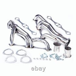 Stainless Steel Shorty Manifold Header For Chevy 265-400 V8 Small Block SBC NEW
