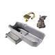 Stock Claimer Oil Pan Combo, Left Hand Side Dipstick, Fits Small Block Chevy