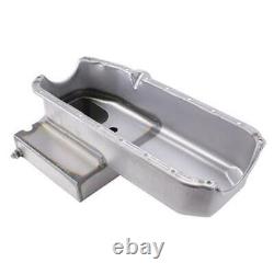 Stock Claimer Oil Pan Combo, Left Hand Side Dipstick, Fits Small Block Chevy