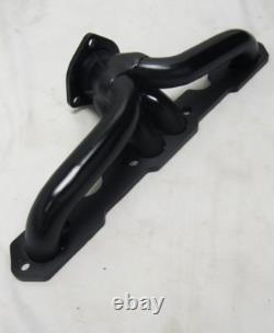 Super Short Small Block Chevy Black Exhaust Headers Impala Nova Corvette RETURN