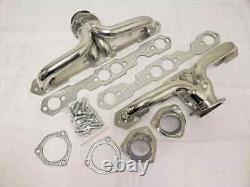 Super Short Small Block Chevy Ceramic Coated Exhaust Headers Impala Corvette