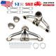 Super Short Small Block For Chevy Stainless Exhaust Headers Impala Nova Corvette