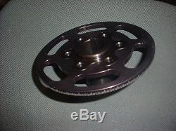 Supercharger Crank Hub & Degree Ring For Sbc Small Block Chevy 327 Blower Pulley