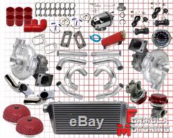 T04E Twin Turbo DIY Kit For Small Block Chevy SBC GM 302 305 307 327 350 400 283