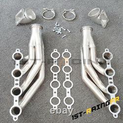 T3 T4 to 3.0 V Band Elbows SS304 Exhaust Manifold Headers LS1 LS2 LS6 LSX GM V8