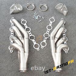 T3 T4 to 3.0 V Band Elbows SS304 Exhaust Manifold Headers LS1 LS2 LS6 LSX GM V8