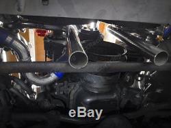 Twin Turbo Header Kit GT35 For 68-72 Chevrolet Chevelle SBC Small Block Engine