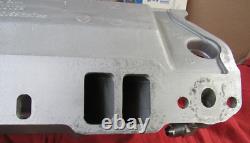 USED SMALL BLOCK CHEVY HURRICANE INTAKE #520301 WithFELPRO 1205 SOLD AS IS