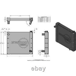 Universal Small Block Chevy Radiator Kit withMechanical Fan, 24 Inch
