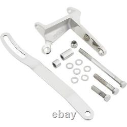 Upper Alternator Bracket, Stainless, Fits Small Block Chevy