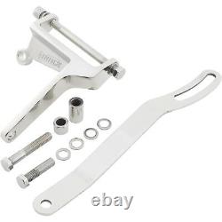 Upper Alternator Bracket, Stainless, Fits Small Block Chevy