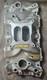 Used Edelbrock 2701 SBC Performer EPS Aluminum Intake Small Block Chevy