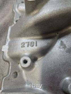 Used Edelbrock 2701 SBC Performer EPS Aluminum Intake Small Block Chevy