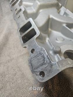 Used Edelbrock 2701 SBC Performer EPS Aluminum Intake Small Block Chevy