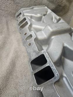 Used Edelbrock 2701 SBC Performer EPS Aluminum Intake Small Block Chevy