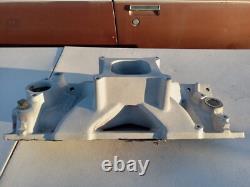Used Edelbrock victor jr small block chevy 350 383 vintage tall high perormance
