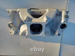 Used Edelbrock victor jr small block chevy 350 383 vintage tall high perormance