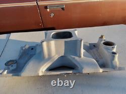 Used Edelbrock victor jr small block chevy 350 383 vintage tall high perormance